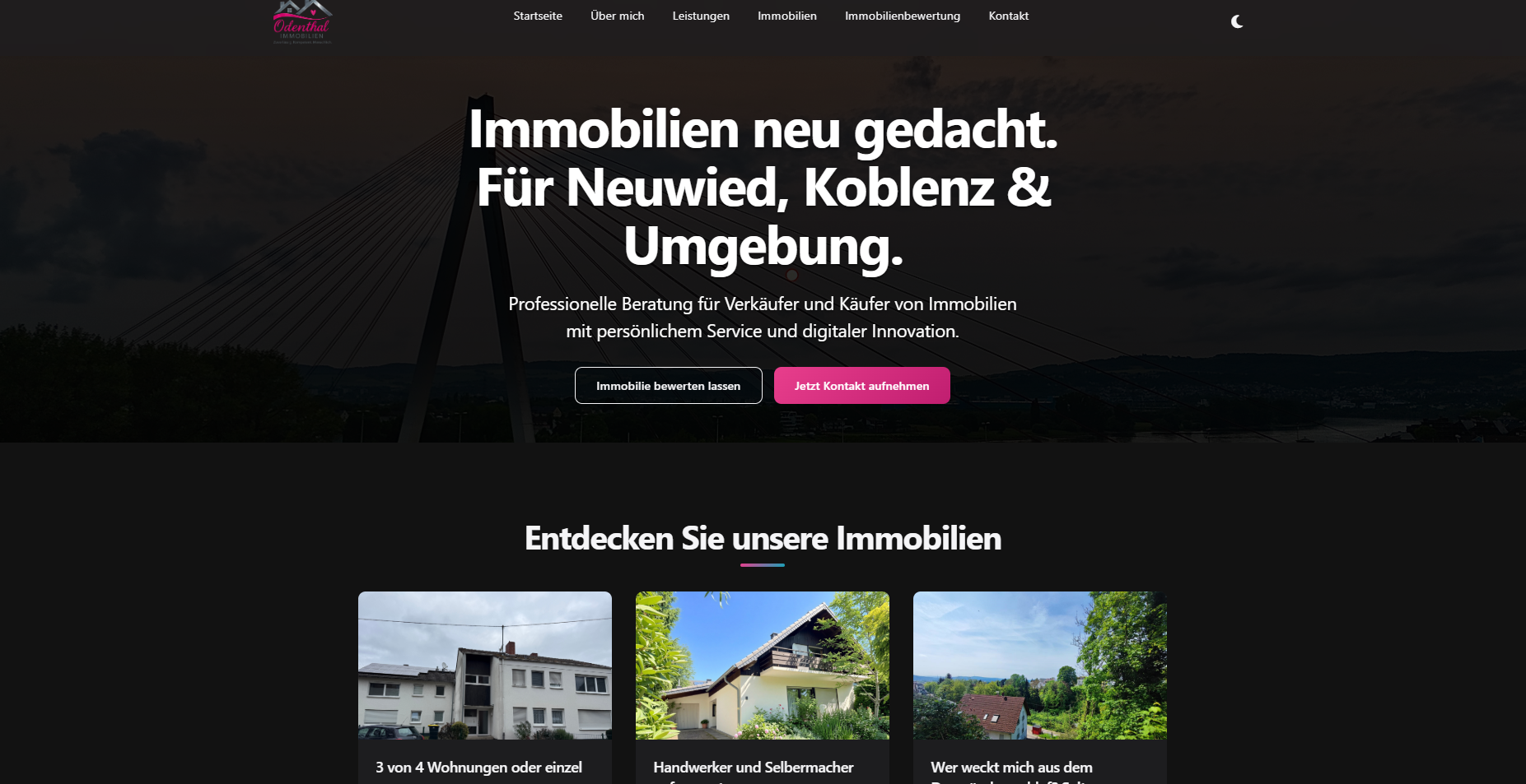 Website Vorschau Nicole Odenthal